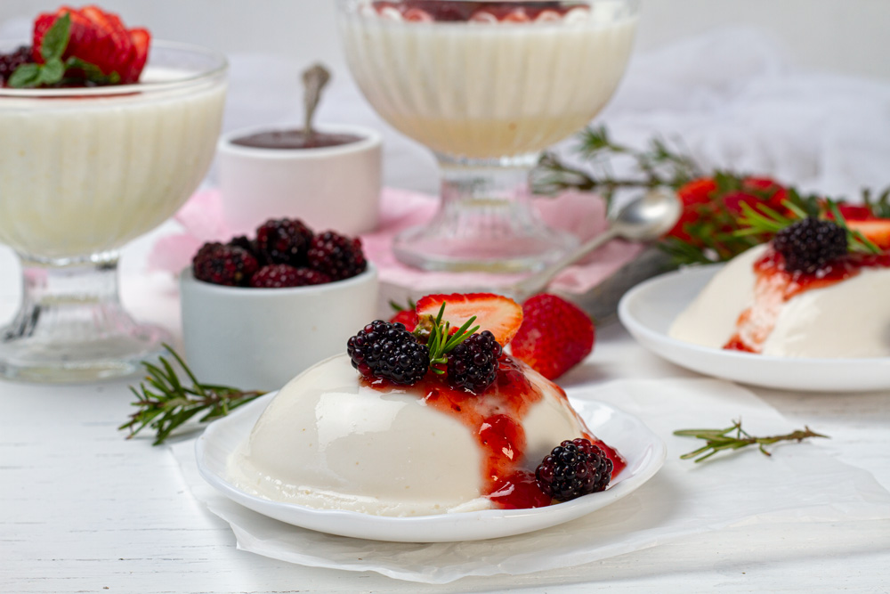 Panna Cotta Tradicional Italiana: el lienzo perfecto