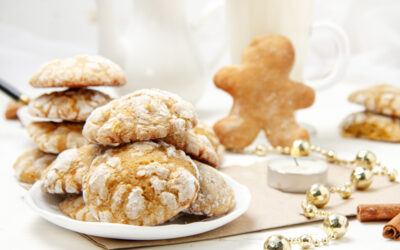 Crackled Ginger Cookies: Santa’s New Favorite